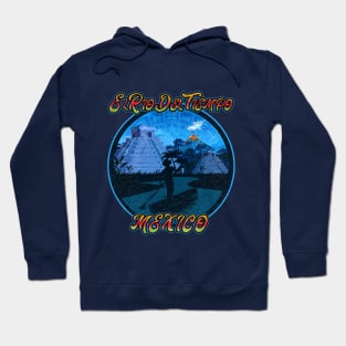 Distressed El Rio Del Tiempo Mexico Pavilion Gran Fiesta Tour Hoodie